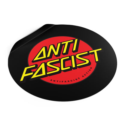 Free Oppression - Stickers - Antifascist Action – Round Vinyl Sticker