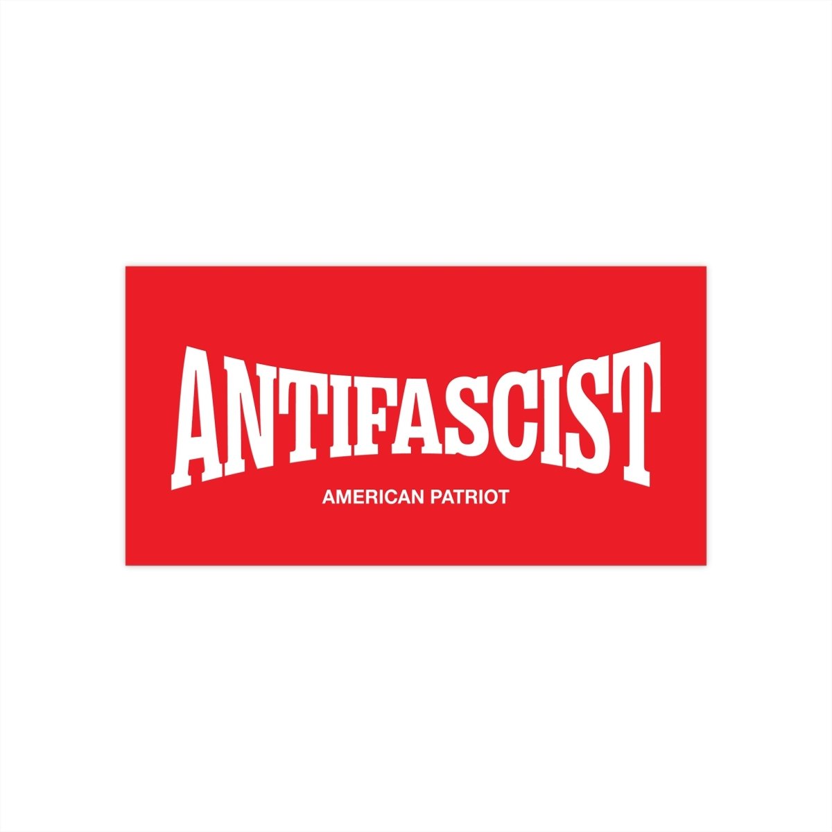 Free Oppression - Bumper Sticker - Antifascist American Patriot – Bumper Sticker