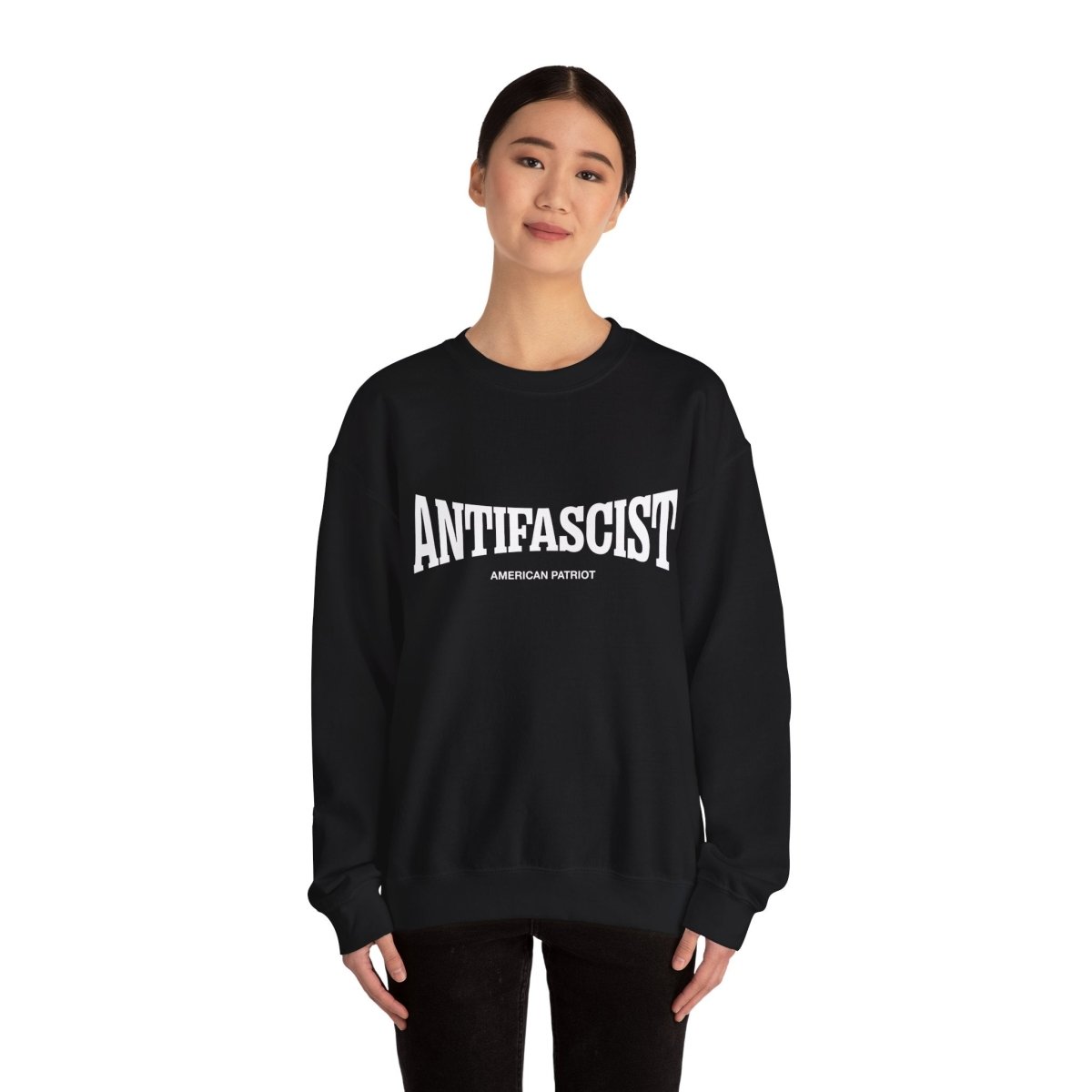 Free Oppression - Sweatshirt - Antifascist American Patriot – Democracy Defender Sweatshirt