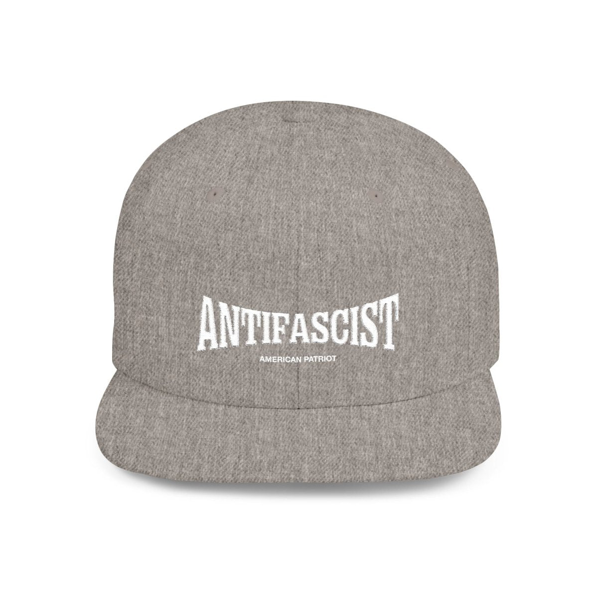 Free Oppression - Hats - Antifascist American Patriot – Flat Bill Snapback Hat