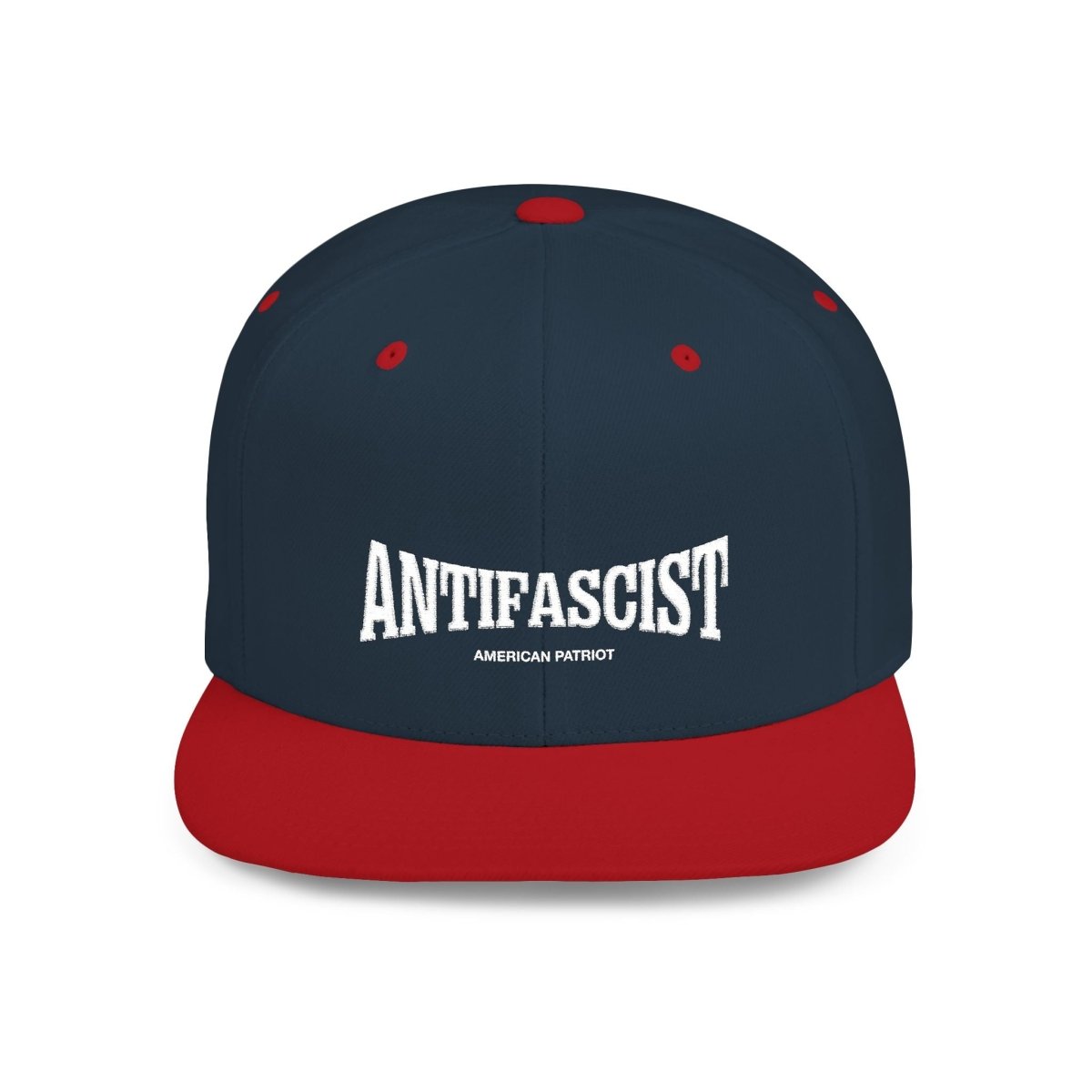 Free Oppression - Hats - Antifascist American Patriot – Flat Bill Snapback Hat