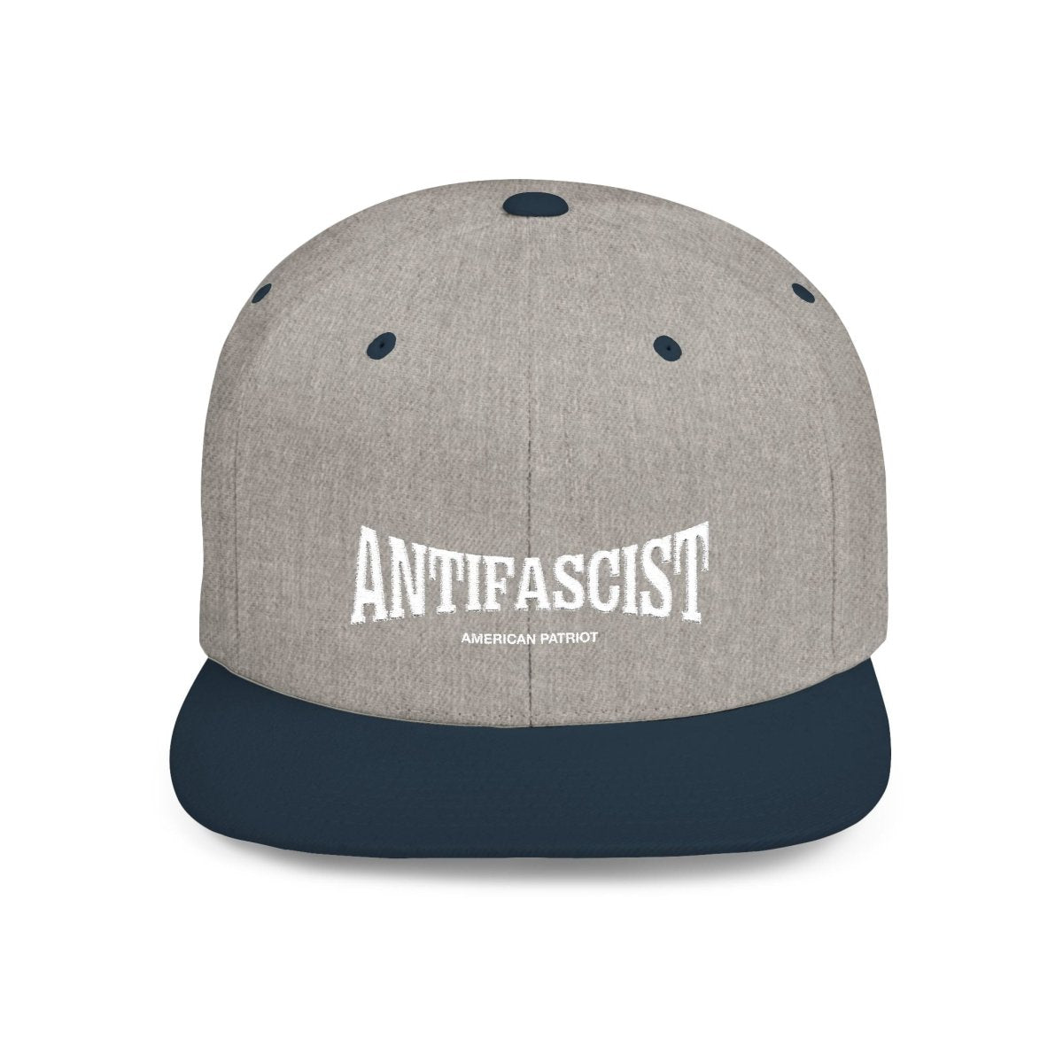 Free Oppression - Hats - Antifascist American Patriot – Flat Bill Snapback Hat