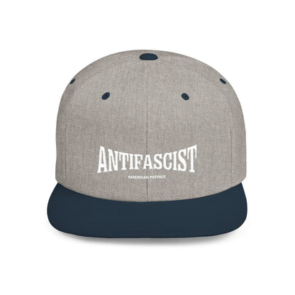 Free Oppression - Hats - Antifascist American Patriot – Flat Bill Snapback Hat