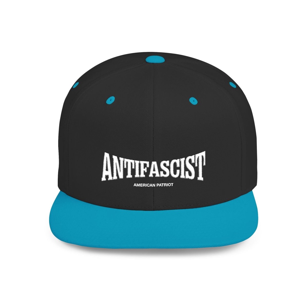 Free Oppression - Hats - Antifascist American Patriot – Flat Bill Snapback Hat