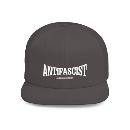 Free Oppression - Hats - Antifascist American Patriot – Flat Bill Snapback Hat