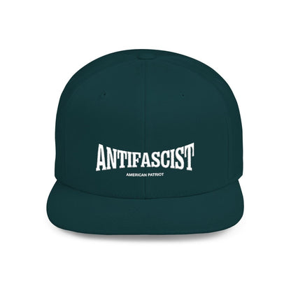 Free Oppression - Hats - Antifascist American Patriot – Flat Bill Snapback Hat