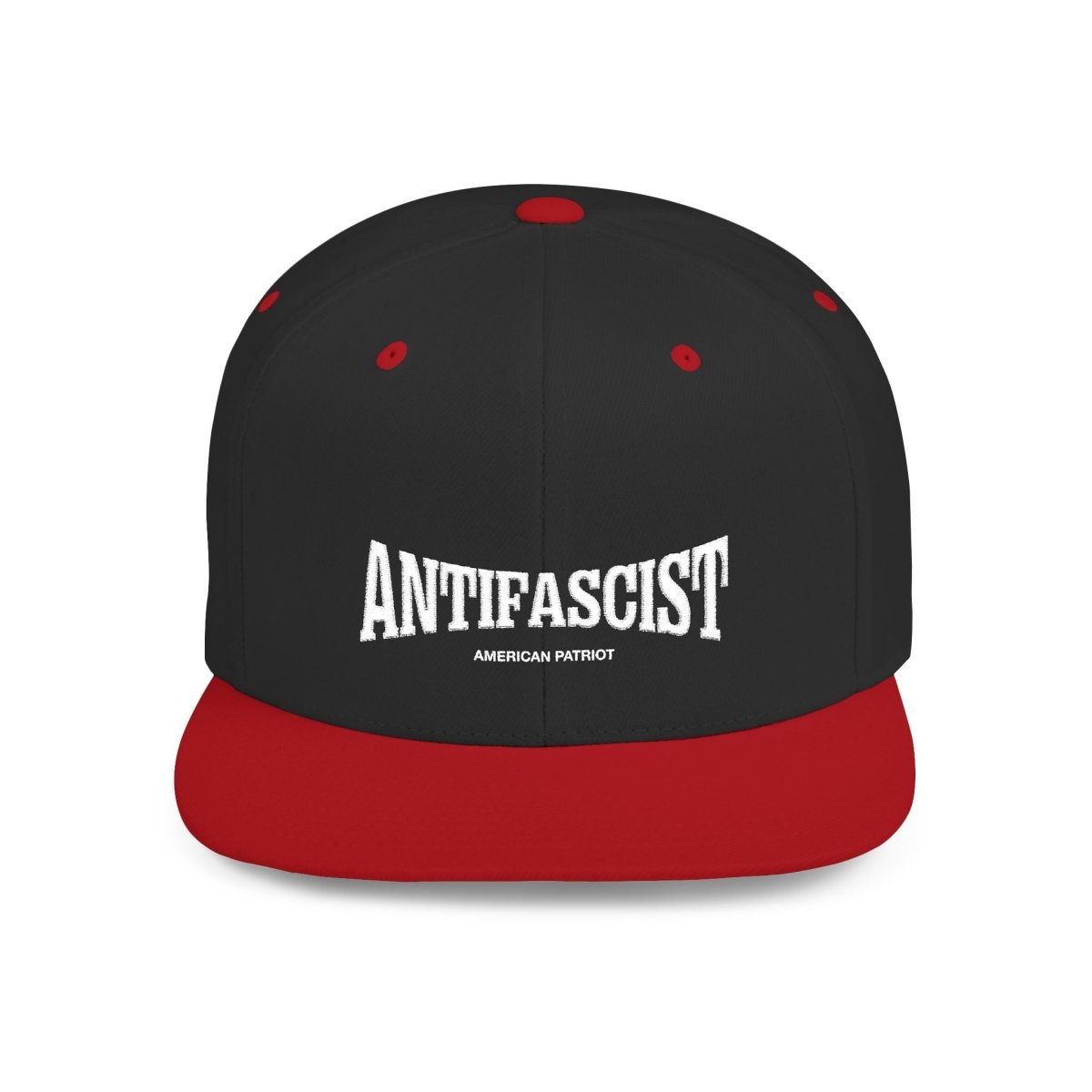 Free Oppression - Hats - Antifascist American Patriot – Flat Bill Snapback Hat