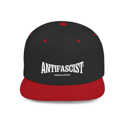 Free Oppression - Hats - Antifascist American Patriot – Flat Bill Snapback Hat