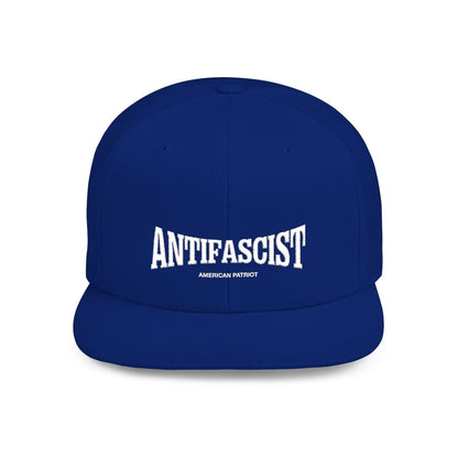 Free Oppression - Hats - Antifascist American Patriot – Flat Bill Snapback Hat
