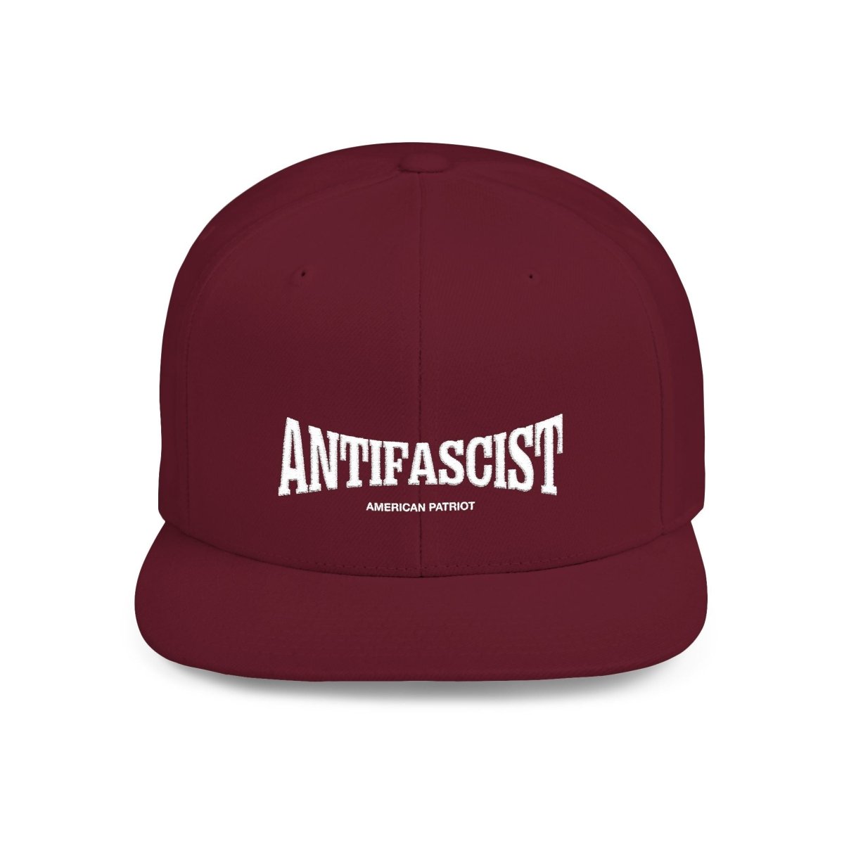 Free Oppression - Hats - Antifascist American Patriot – Flat Bill Snapback Hat
