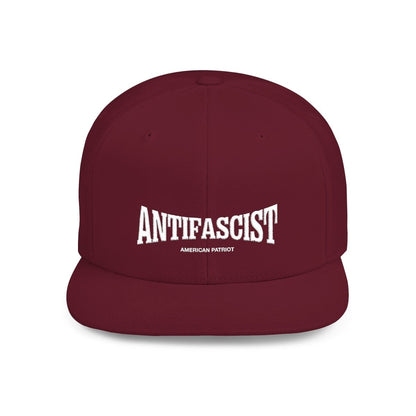 Free Oppression - Hats - Antifascist American Patriot – Flat Bill Snapback Hat