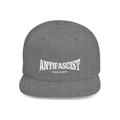 Free Oppression - Hats - Antifascist American Patriot – Flat Bill Snapback Hat