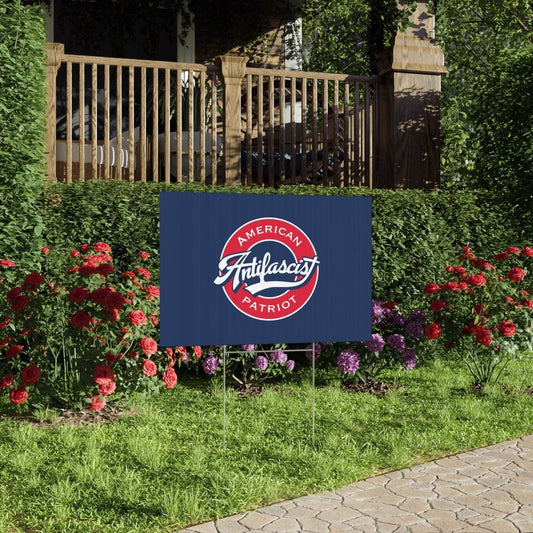 Free Oppression - Home Decor - Antifascist American Patriot Lawn Sign — Anti Trump No Kings Protest Yard Sign