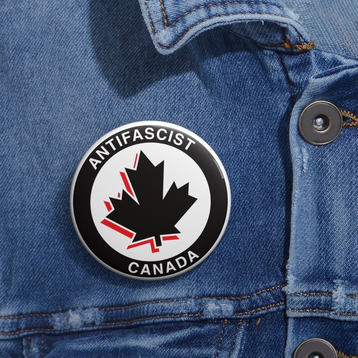 Free Oppression - Accessories - Antifascist Canada - Pin Button
