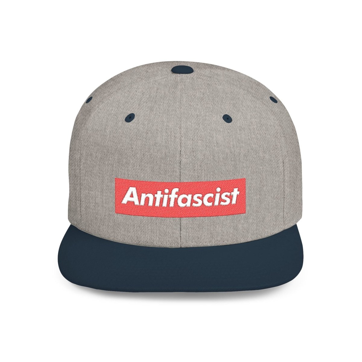 Free Oppression - Hats - Antifascist – Flat Bill Snapback Hat