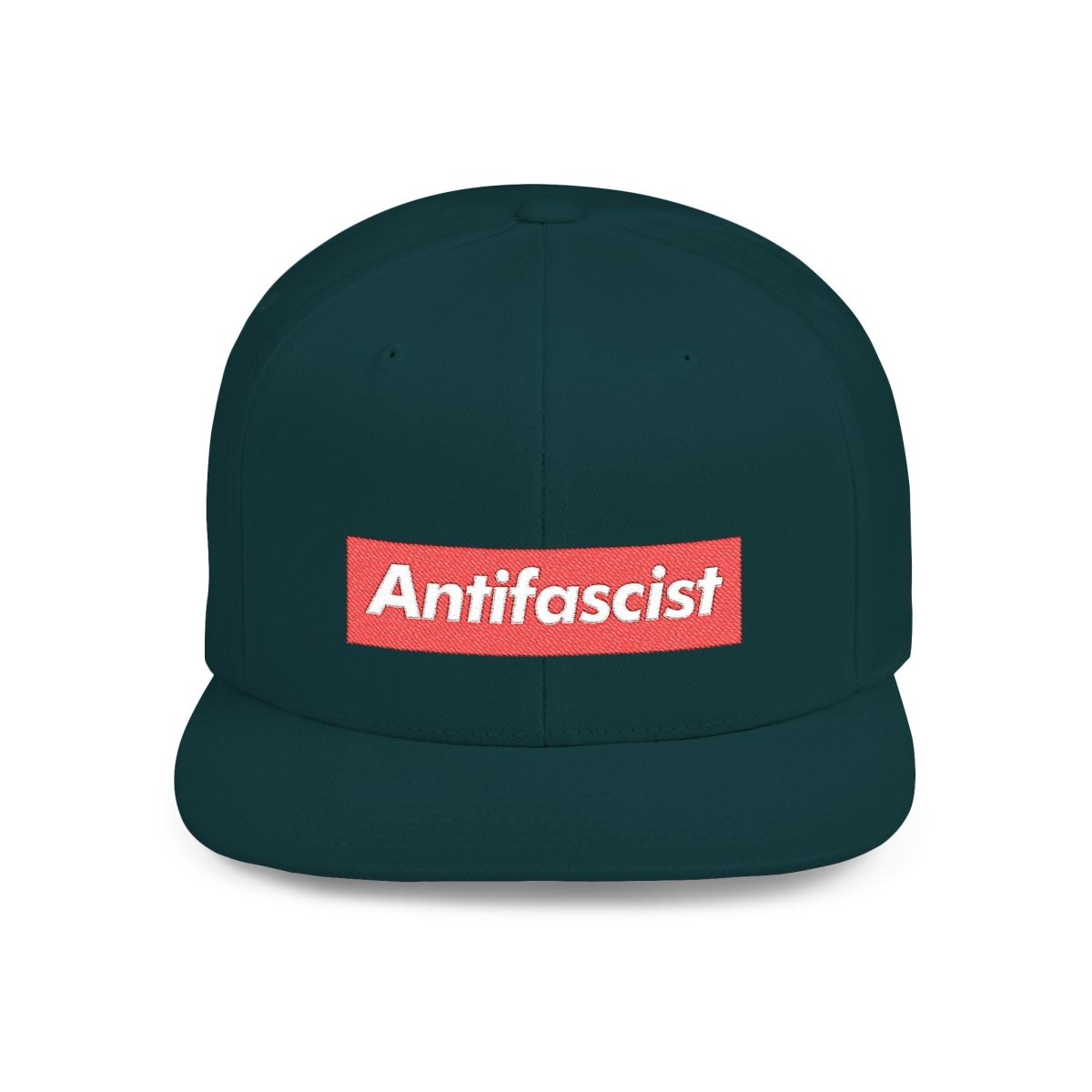 Free Oppression - Hats - Antifascist – Flat Bill Snapback Hat