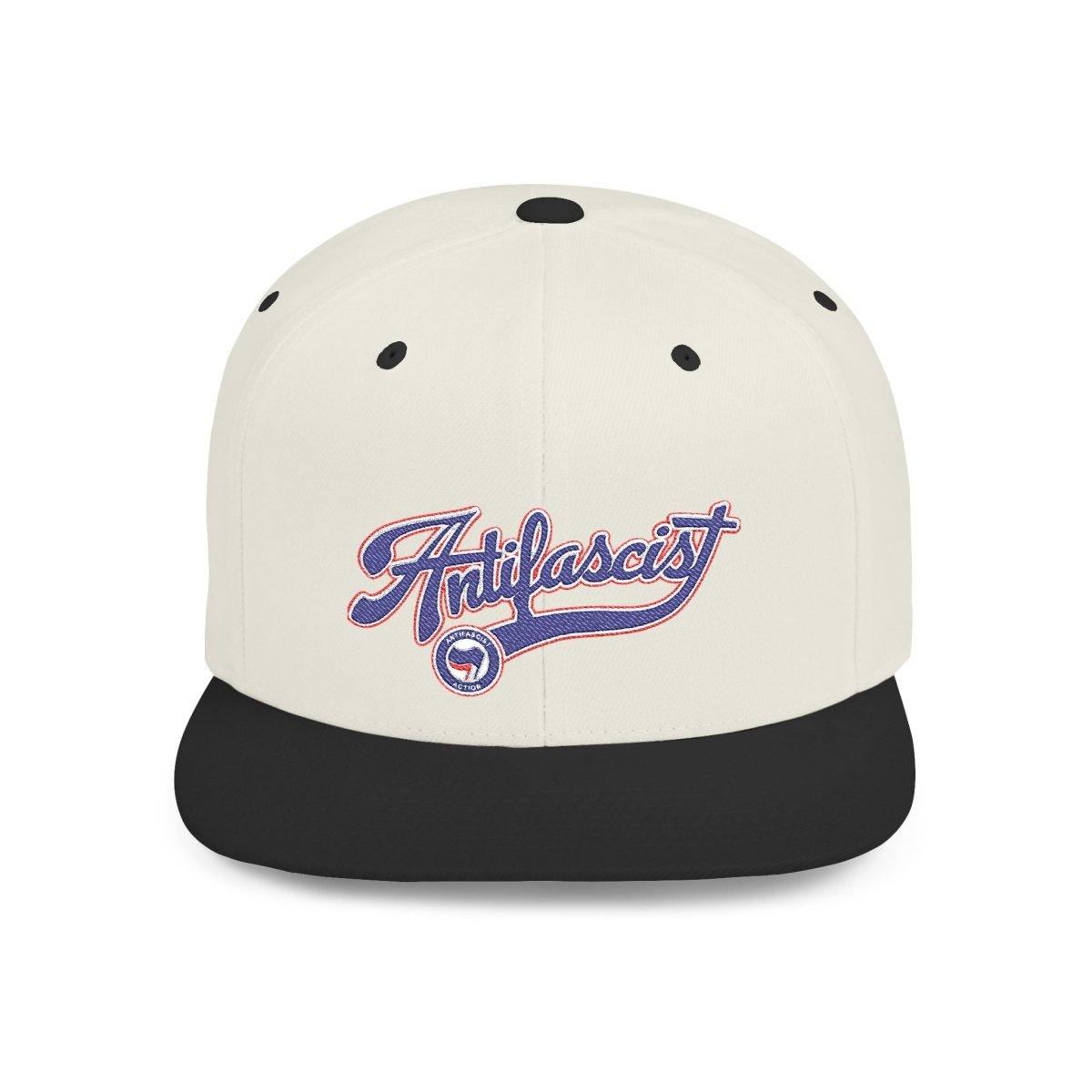 Free Oppression - Hats - Antifascist – Flat Bill Snapback Hat