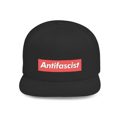 Free Oppression - Hats - Antifascist – Flat Bill Snapback Hat