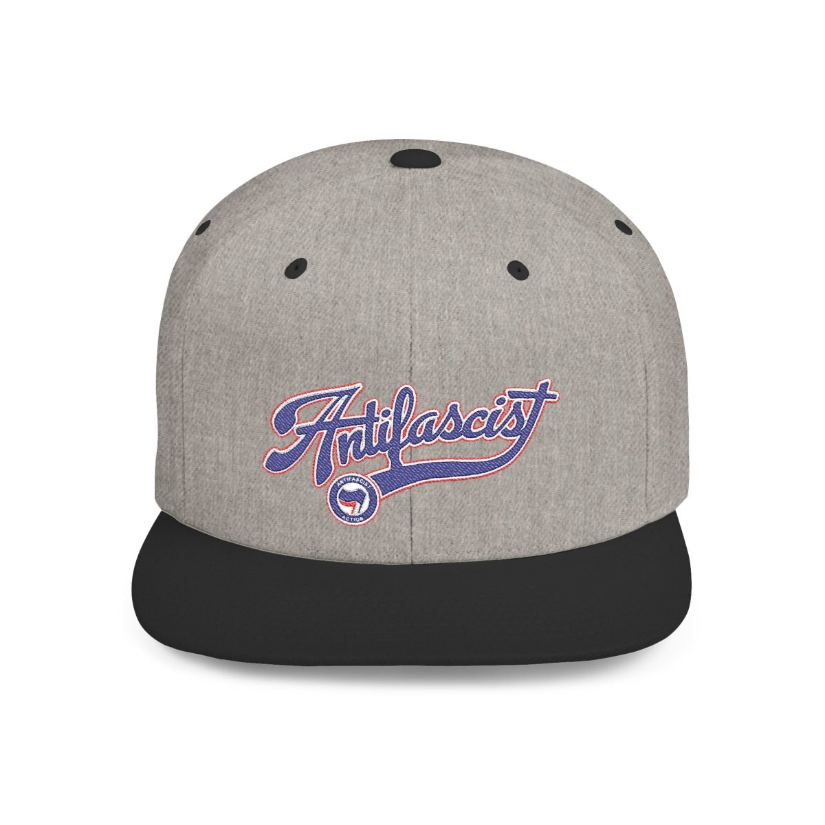 Free Oppression - Hats - Antifascist – Flat Bill Snapback Hat