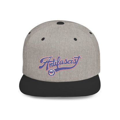 Free Oppression - Hats - Antifascist – Flat Bill Snapback Hat