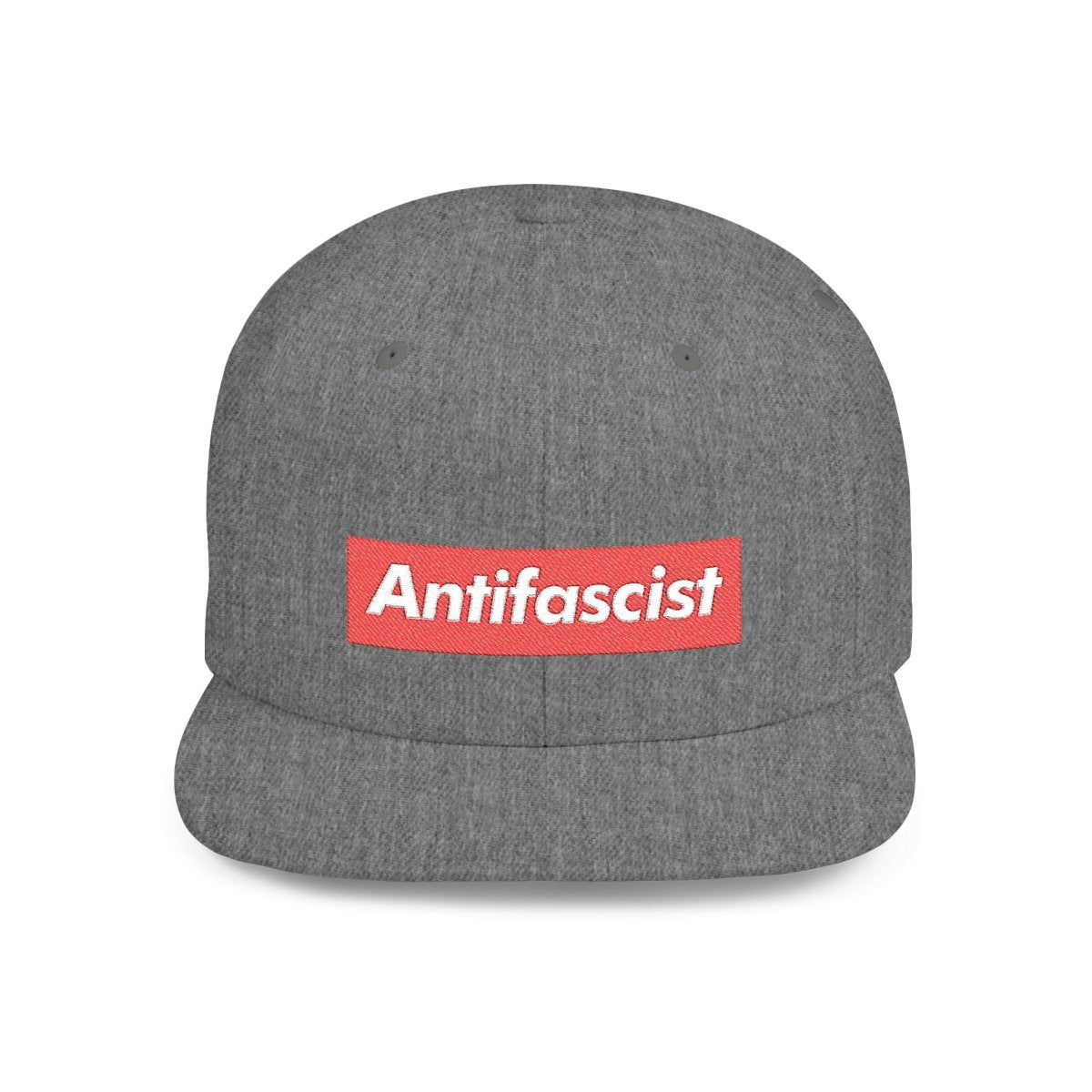 Free Oppression - Hats - Antifascist – Flat Bill Snapback Hat