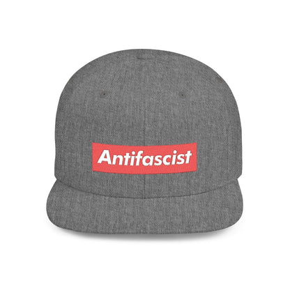 Free Oppression - Hats - Antifascist – Flat Bill Snapback Hat