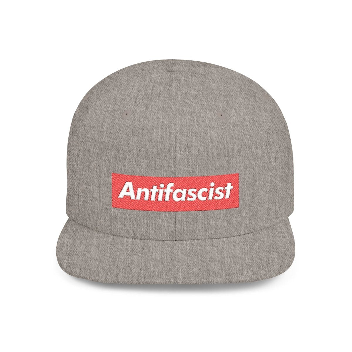 Free Oppression - Hats - Antifascist – Flat Bill Snapback Hat