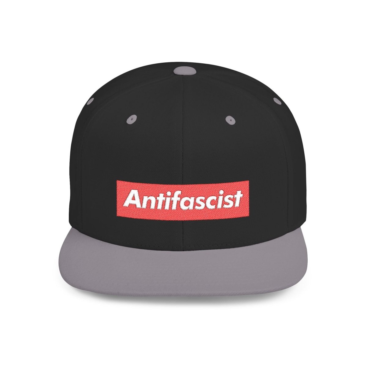 Free Oppression - Hats - Antifascist – Flat Bill Snapback Hat