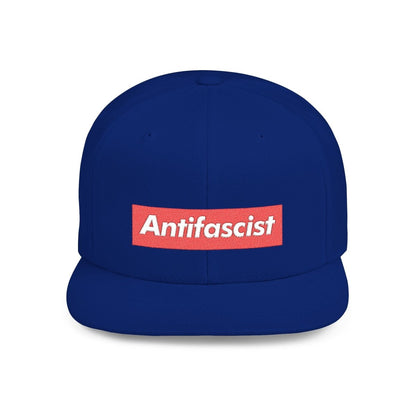 Free Oppression - Hats - Antifascist – Flat Bill Snapback Hat