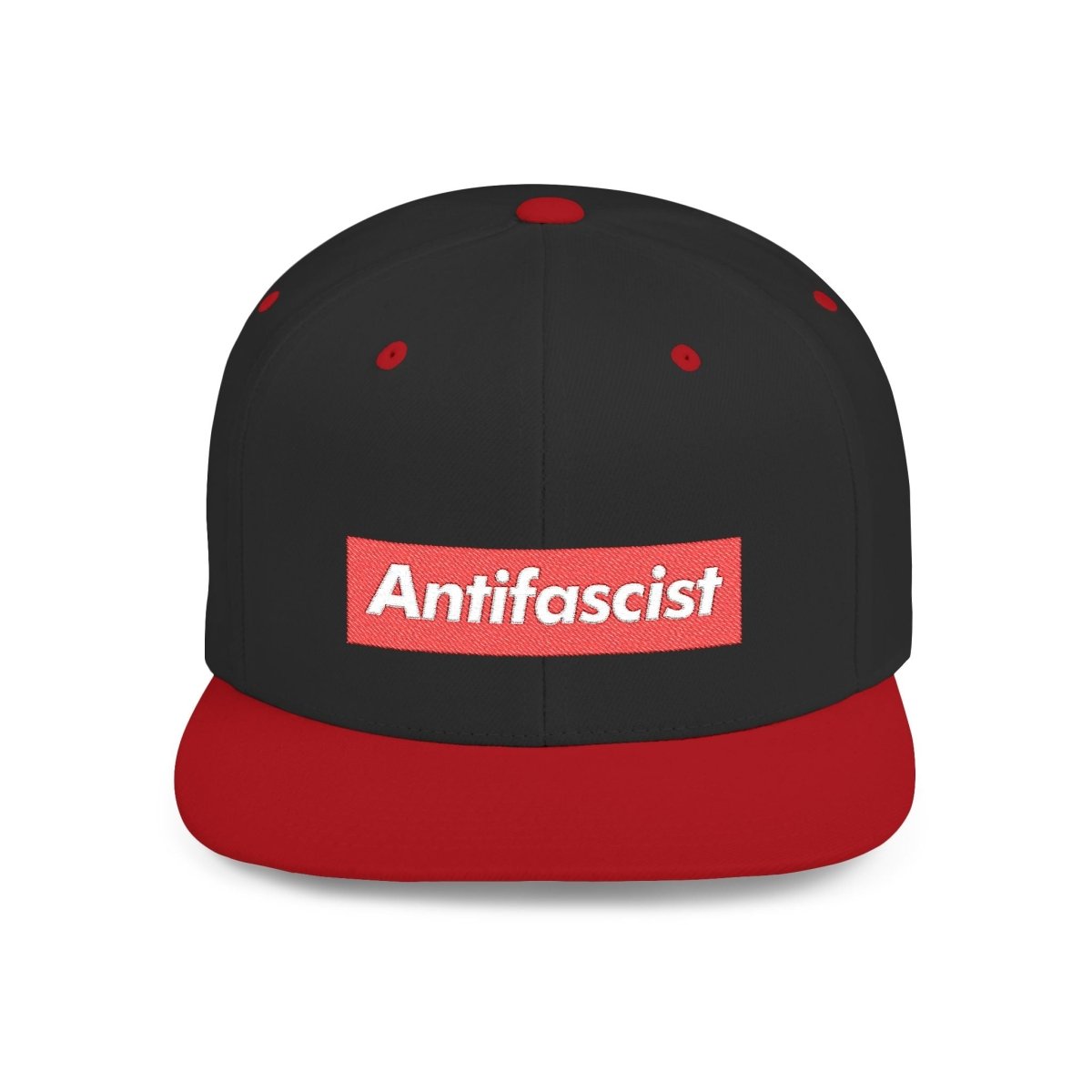Free Oppression - Hats - Antifascist – Flat Bill Snapback Hat