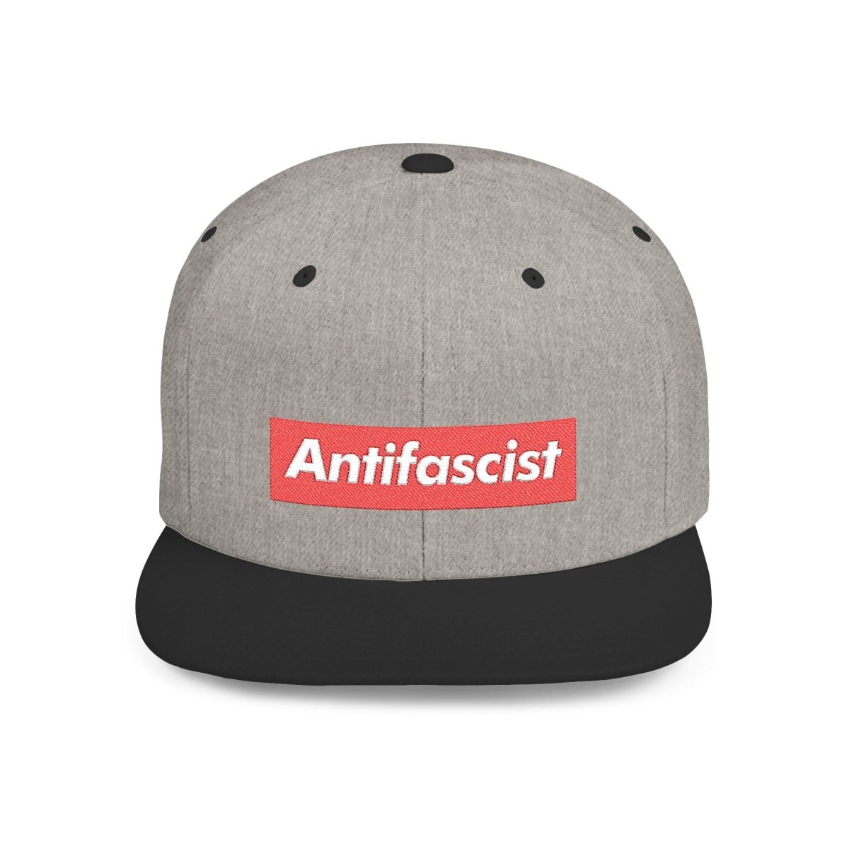 Free Oppression - Hats - Antifascist – Flat Bill Snapback Hat