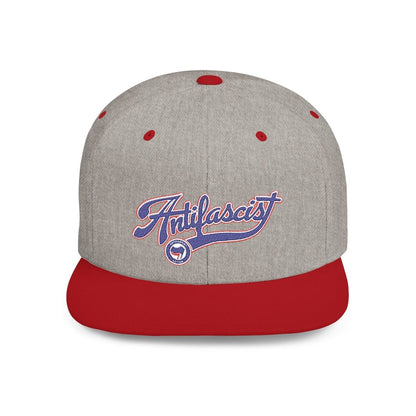Free Oppression - Hats - Antifascist – Flat Bill Snapback Hat
