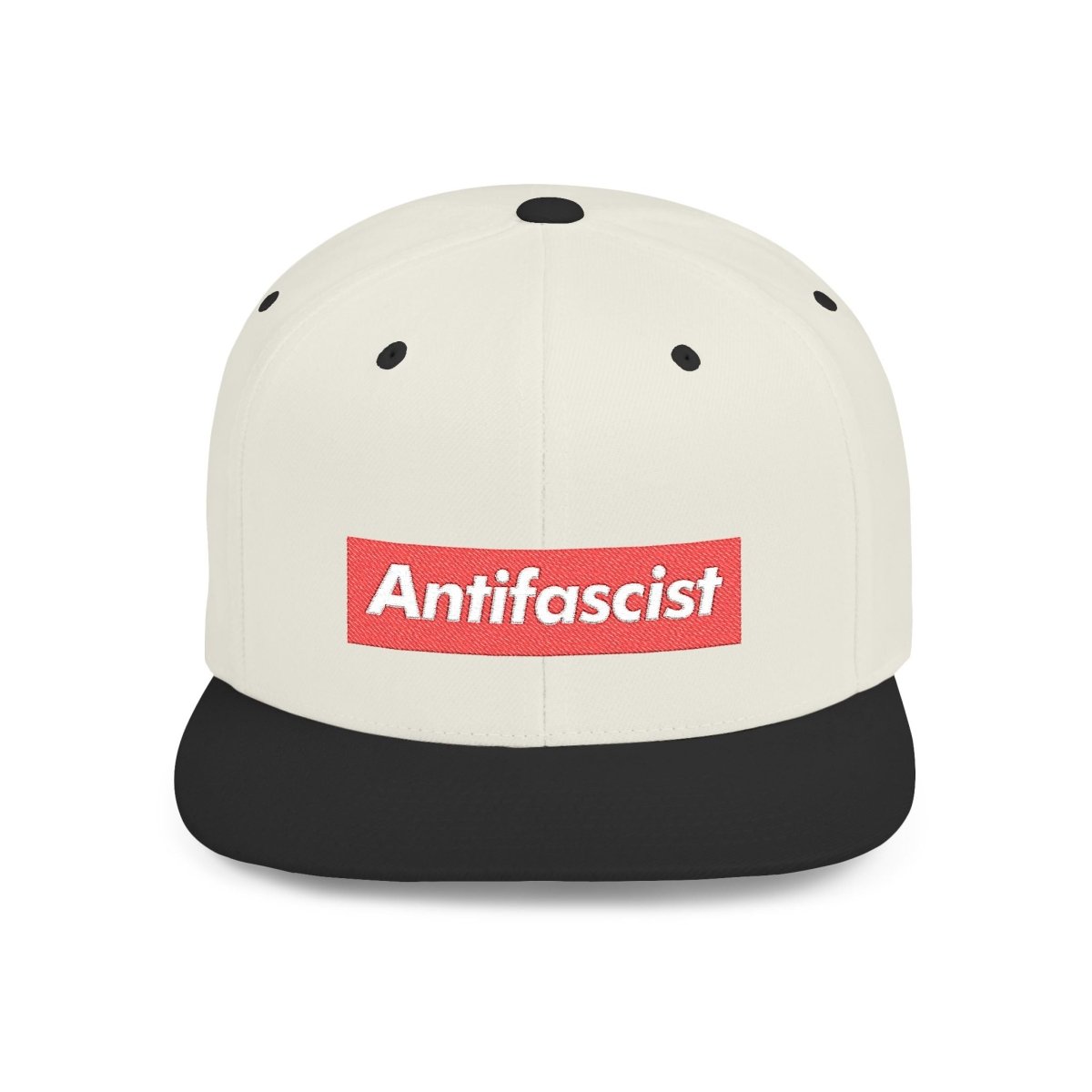Free Oppression - Hats - Antifascist – Flat Bill Snapback Hat