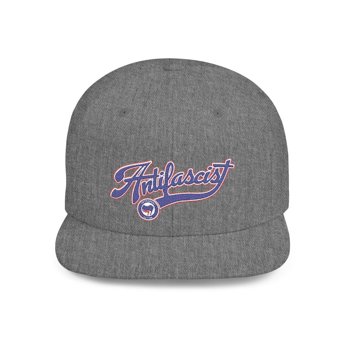 Free Oppression - Hats - Antifascist – Flat Bill Snapback Hat
