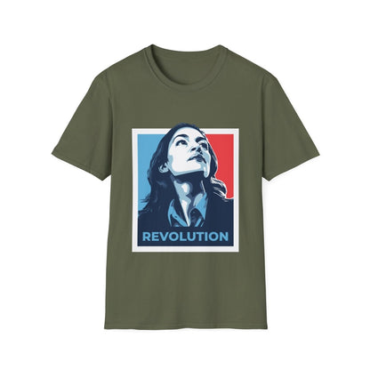 Free Oppression - T-Shirt - AOC Revolution – Pro - Democracy T-Shirt