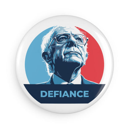 Free Oppression - Home Decor - Bernie Sanders Defiance - Round Button Magnet