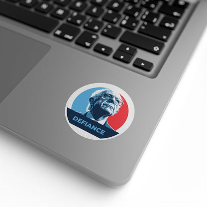 Free Oppression - Sticker Roll - Bernie Sanders Defiance - Round Vinyl Sticker Label Rolls - Anti Trump Protest "No Kings" Antifascist Decals