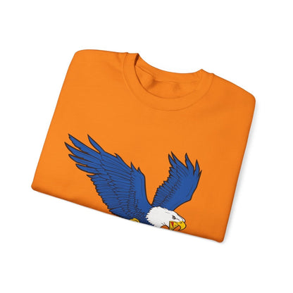 Free Oppression - Sweatshirt - Democracy Eagle vs. Fascist Snake – Anti - Fascist Symbol Sweatshirt