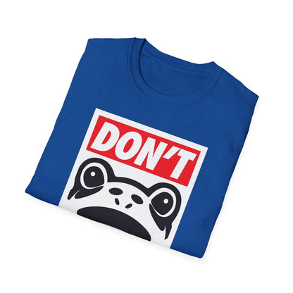 Free Oppression - T-Shirt - Don’t Obey – Anti - Authoritarian Frog T-Shirt