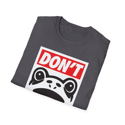 Free Oppression - T-Shirt - Don’t Obey – Anti - Authoritarian Frog T-Shirt