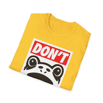 Free Oppression - T-Shirt - Don’t Obey – Anti - Authoritarian Frog T-Shirt
