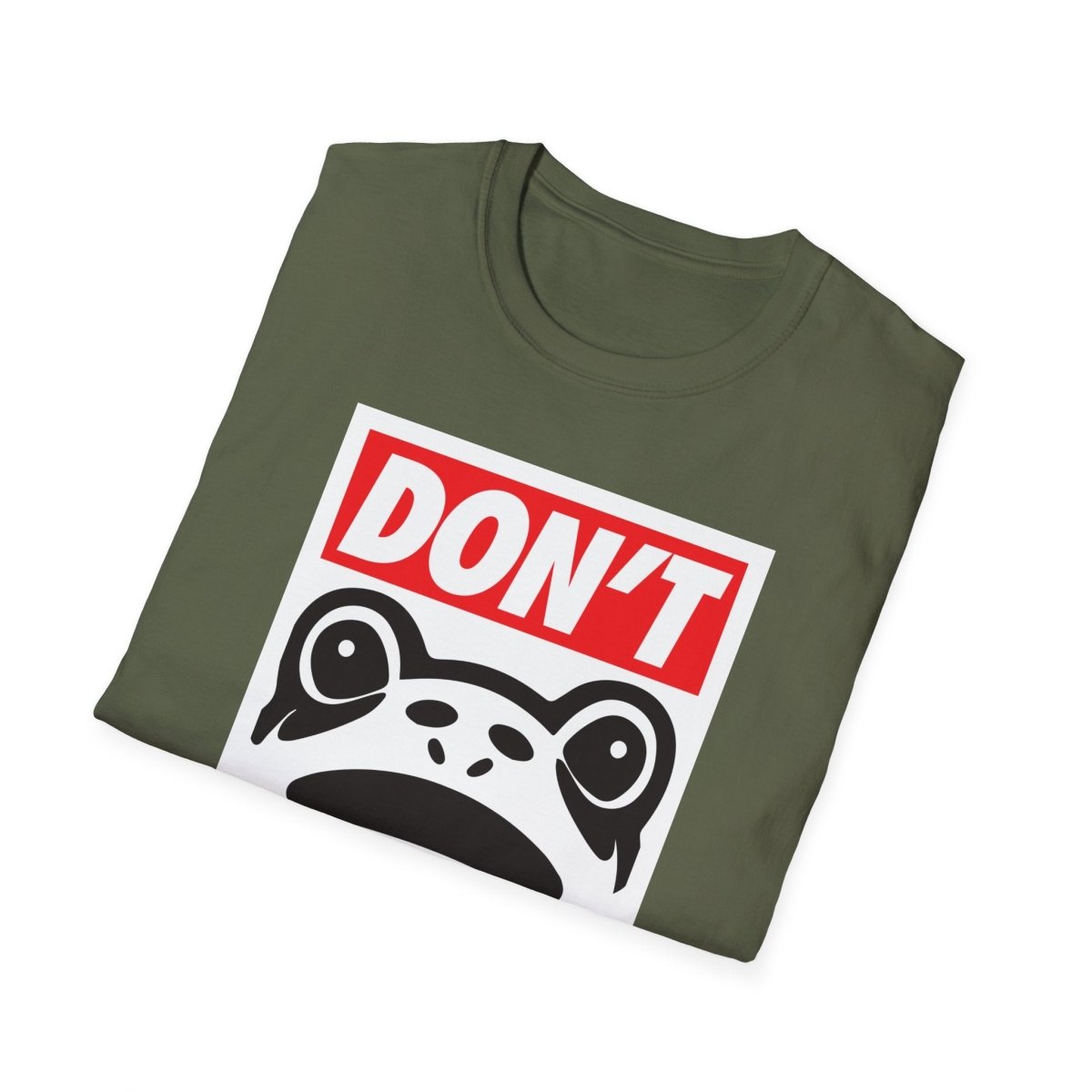 Free Oppression - T-Shirt - Don’t Obey – Anti - Authoritarian Frog T-Shirt