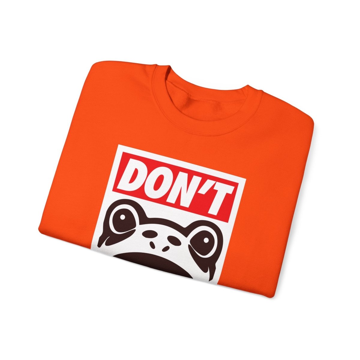 Free Oppression - Sweatshirt - Don’t Obey – Anti - Authoritarian Portland Frog Protest Sweatshirt