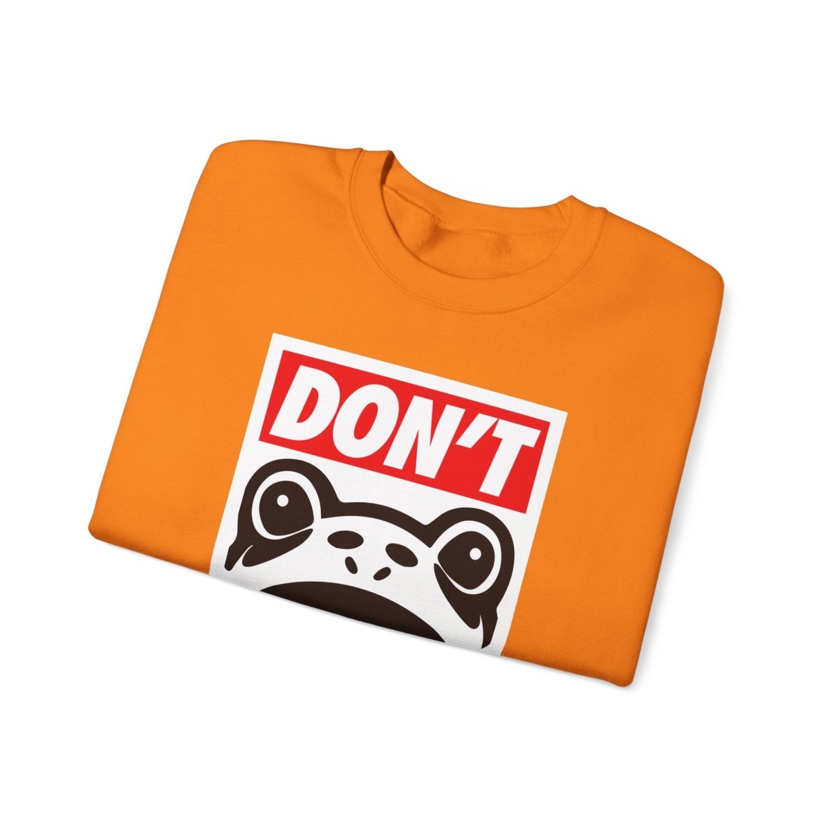 Free Oppression - Sweatshirt - Don’t Obey – Anti - Authoritarian Portland Frog Protest Sweatshirt