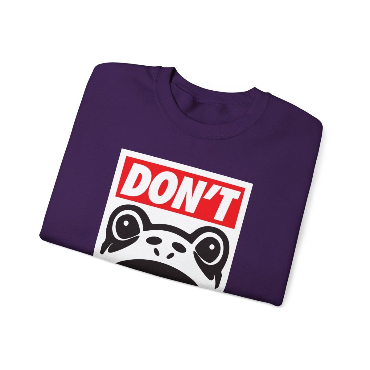 Free Oppression - Sweatshirt - Don’t Obey – Anti - Authoritarian Portland Frog Protest Sweatshirt