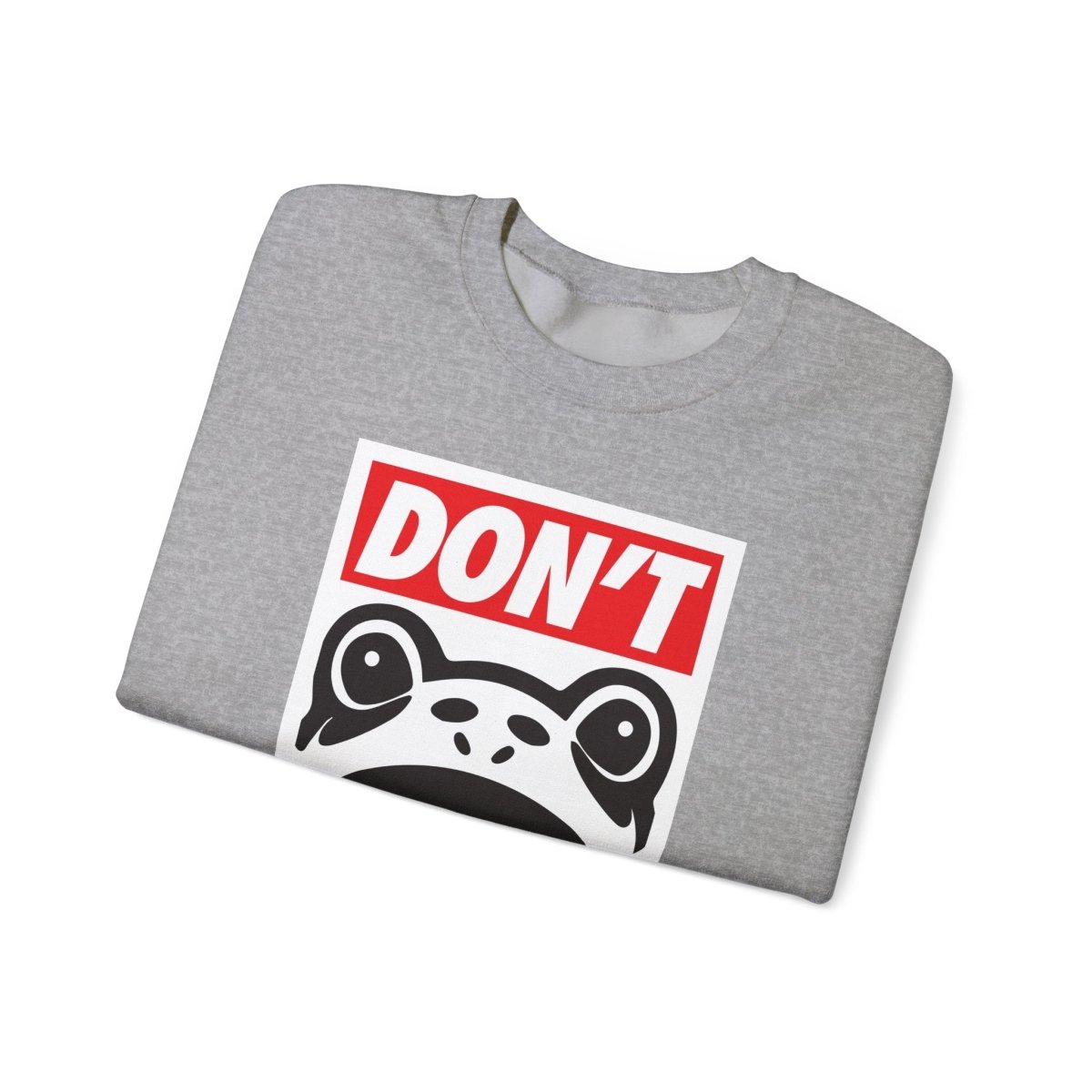 Free Oppression - Sweatshirt - Don’t Obey – Anti - Authoritarian Portland Frog Protest Sweatshirt