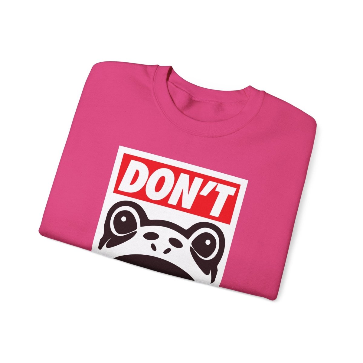 Free Oppression - Sweatshirt - Don’t Obey – Anti - Authoritarian Portland Frog Protest Sweatshirt