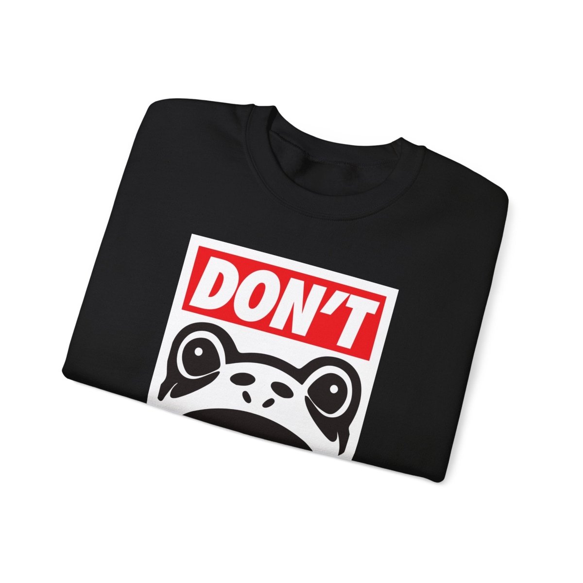 Free Oppression - Sweatshirt - Don’t Obey – Anti - Authoritarian Portland Frog Protest Sweatshirt