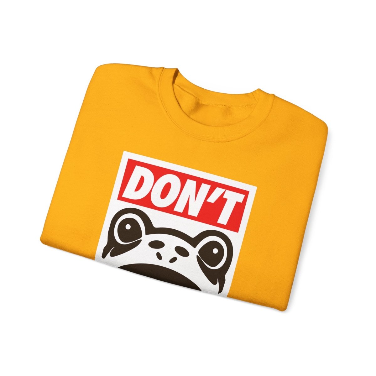 Free Oppression - Sweatshirt - Don’t Obey – Anti - Authoritarian Portland Frog Protest Sweatshirt