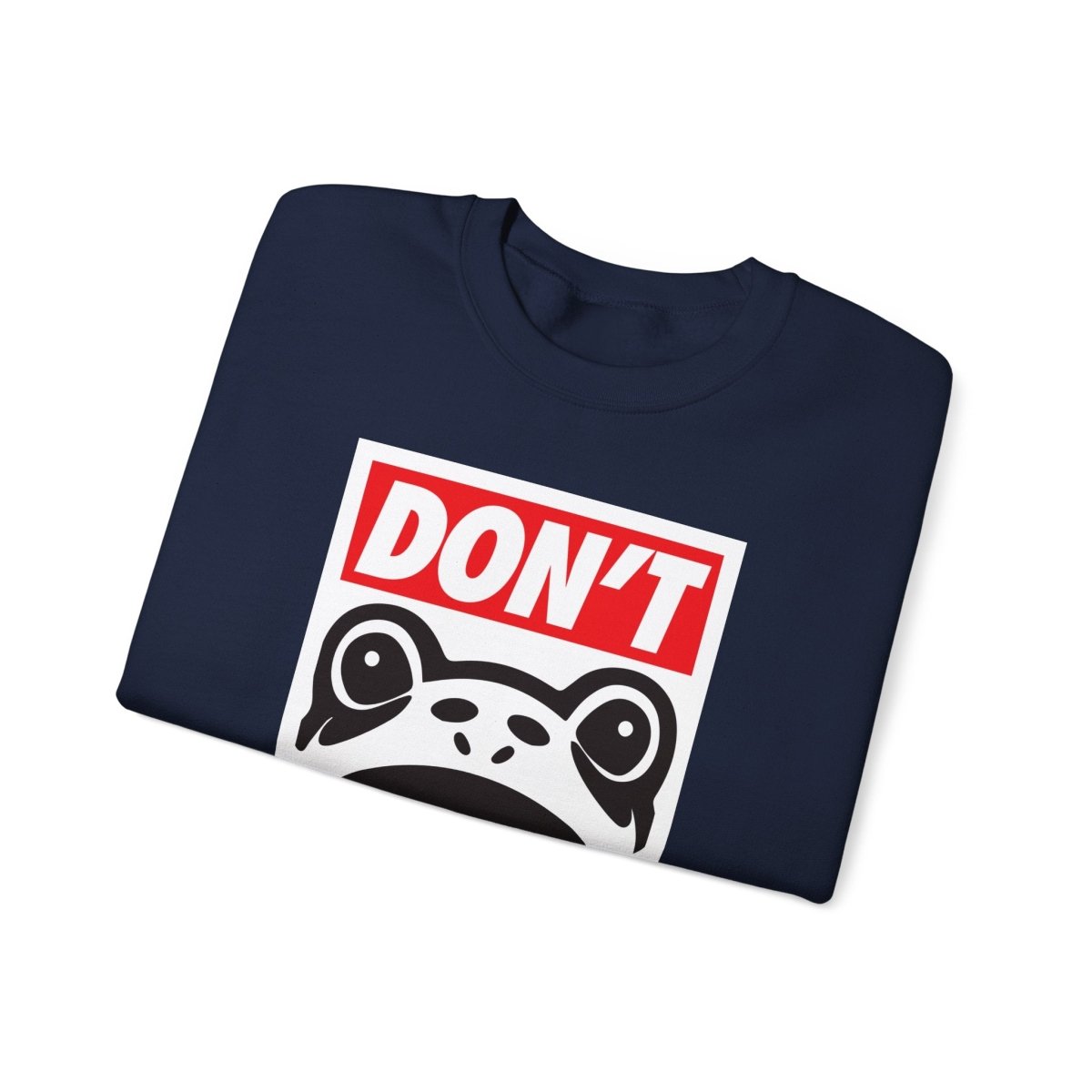 Free Oppression - Sweatshirt - Don’t Obey – Anti - Authoritarian Portland Frog Protest Sweatshirt